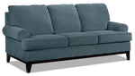Crizia Sofa, Loveseat and Chair Set - Navy