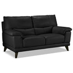 Braylon Sofa, Loveseat and Chair Set - Classic Black