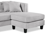 Astin Chaise Sofa - Grey