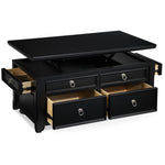 Turner Lift-Top Coffee Table - Black