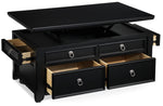 Turner Lift-Top Coffee Table - Black