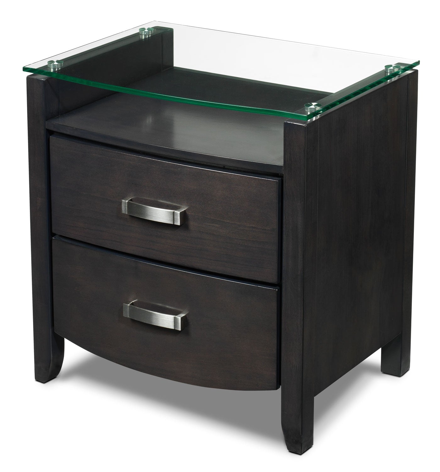 Cinema 6-Piece King Storage Bedroom Set - Charcoal