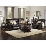 Santorini Power Recliner - Walnut - Open-Box