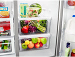 Whirlpool Black Counter-Depth Side-by-Side Refrigerator (21 Cu. Ft.) - WRS571CIHB
