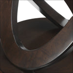 Atomic End Table - Brown Cherry