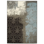 Aldridge 8' x 11' Area Rug - Blue and Brown