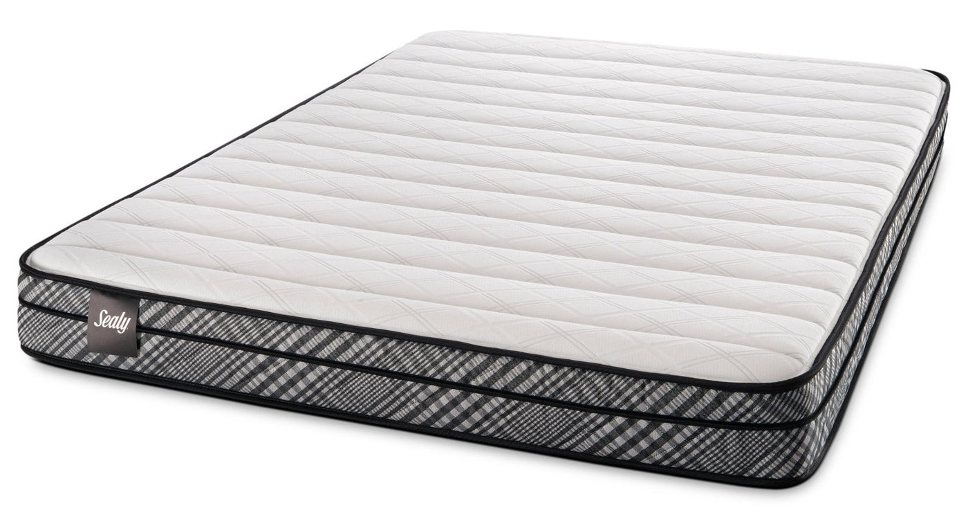 Sealy Imagine II Firm Queen Mattress and Low-Profile Boxspring Set