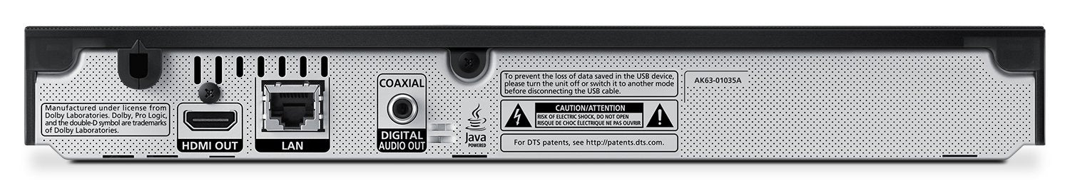 Samsung Smart Wi-Fi Blu-ray Player BD-J5700/ZC