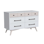Rowan 6 Drawer Dresser - Ash Linen