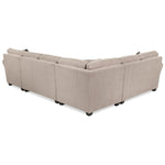 Althea 4-Piece Sectional with Right-Facing Chaise - Mocha