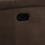 Roarke Reclining Sofa, Reclining Loveseat and Recliner Set - Walnut