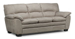 Kelleher Sofa and Loveseat Set - Silver Grey