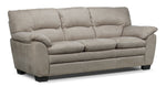Kelleher Sofa, Loveseat and Chair Set - Silver Grey