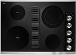 KitchenAid Stainless Steel 30" Electric Downdraft Cooktop - KCED600GSS