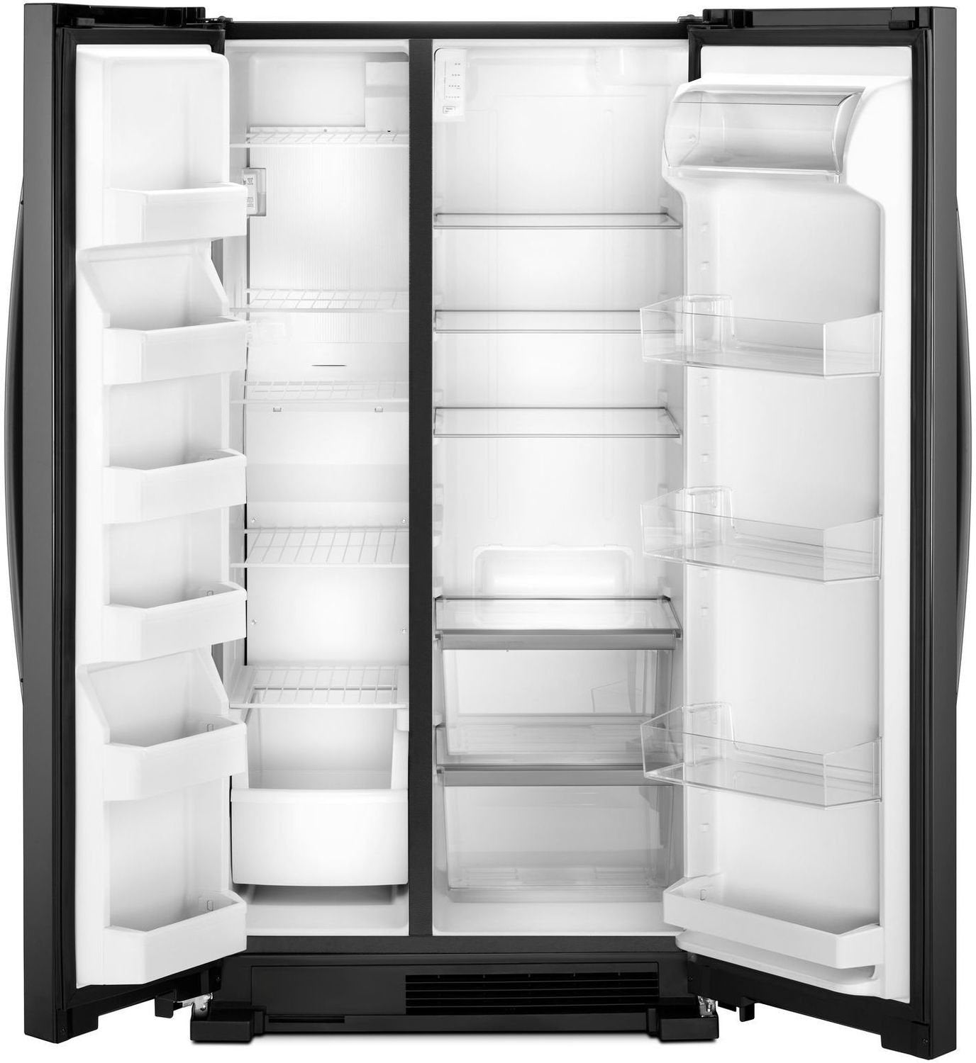 Whirlpool Black Side-by-Side Refrigerator (25 Cu. Ft.) - WRS315SNHB