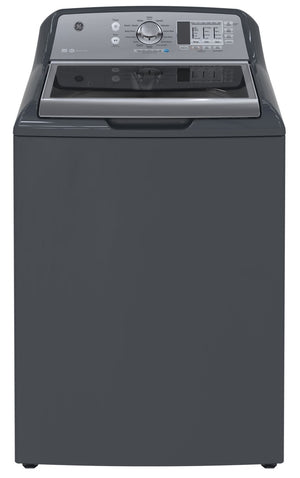 GE Diamond Grey Top-Load Washer (5.3 Cu. Ft.) - GTW680BMMDG - Open-Box