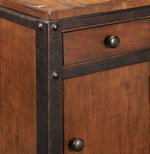 Pinebrook Chairside Table - Distressed Natural Pine