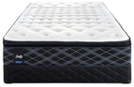 Sealy 6K Cushion Firm Queen Mattress and Low-Profile Boxspring Set