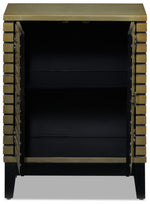 Oia Accent Cabinet - Antique Champagne