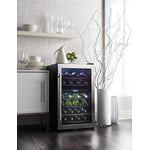 Danby Stainless Steel Dual-Zone Wine Cooler (4 Cu. Ft.) - DWC040A3BSSDD