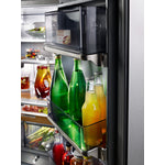 KitchenAid Stainless Steel Counter-Depth French Door Refrigerator (23.8 Cu. Ft.) - KRFC704FPS