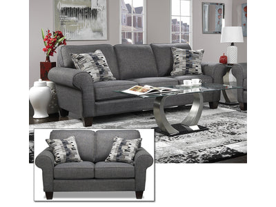 Drake 2 Pc. Living Room Package - Grey
