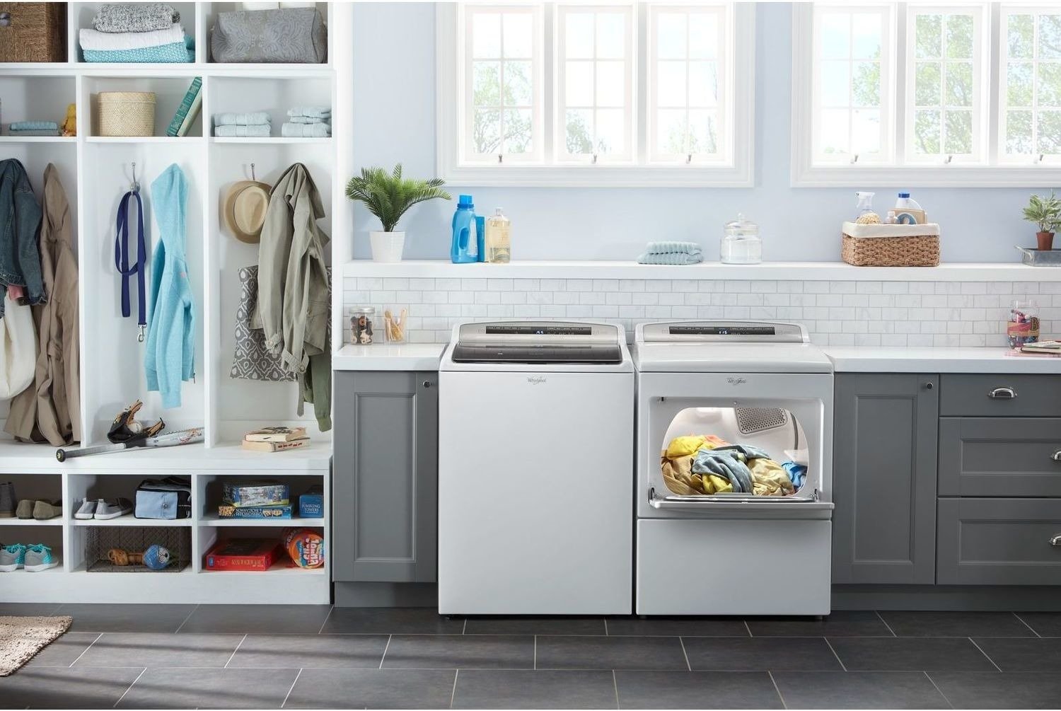 Whirlpool White Gas Dryer (7.4 Cu. Ft.) - WGD7500GW