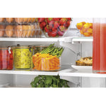 GE Black Counter-Depth French Door Refrigerator (18.6 Cu. Ft.) - GWE19JGLBB