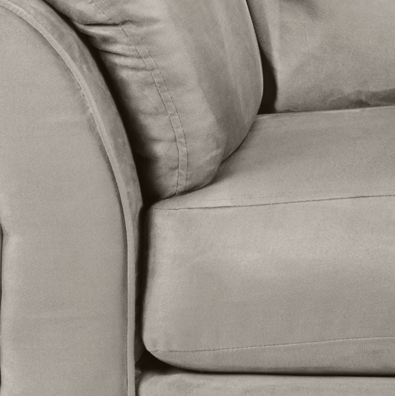 Collier Sofa, Loveseat and Chair Set - Light Grey
