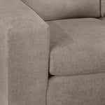 Fava Chaise Sofa - Pewter