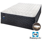 Sealy Narrative Cushion Firm King Mattress and Split Boxspring Set