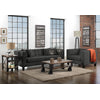 Astin Sofa and Chair and a Half Set - Dark Grey