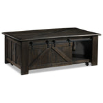 Gable Lift-Top Coffee Table - Weathered Charcoal
