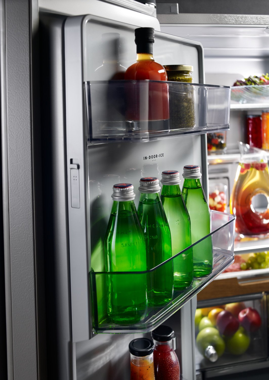 KitchenAid Stainless Steel Counter-Depth French Door Refrigerator (23.8 Cu. Ft.) - KRFC704FPS