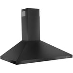 Whirlpool Black Stainless Steel 36" 400 CFM Canopy Wall-Mount Range Hood - WVW53UC6HV