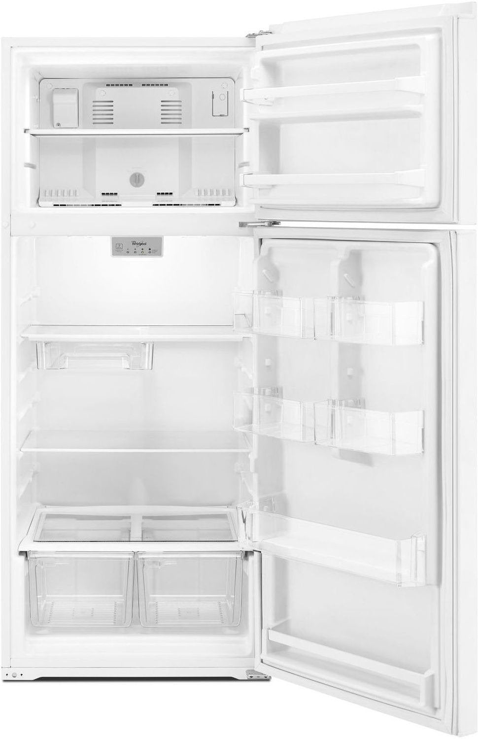Whirlpool White Top-Freezer Refrigerator (18 Cu. Ft.) - WRT518SZFW