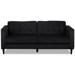 Anthena Polyester Sofa - Charcoal