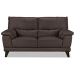 Braylon Loveseat - Dark Chocolate