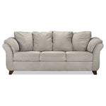 Collier Sofa, Loveseat and Chair Set - Light Grey