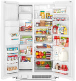 Whirlpool White Side-by-Side Refrigerator (21 Cu. Ft.) - WRS321SDHW