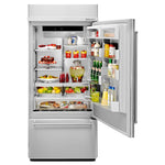 KitchenAid Stainless Steel Bottom-Freezer Refrigerator (20.9 Cu. Ft.)  - KBBR306ESS