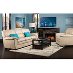 Gamble Fireplace Credenza - Bordeaux
