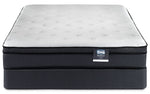 Simmons DeepSleep Ultra Jenna II Firm Queen Mattress and Split Boxspring Set