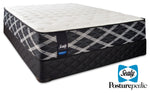Sealy Thoughtful Hybrid Firm Queen Mattress and Boxspring Set