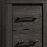 Driftwood Narrow Nightstand - Rustic Brown