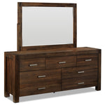 Birmingham 6-Piece King Bedroom Set - Dark Oak