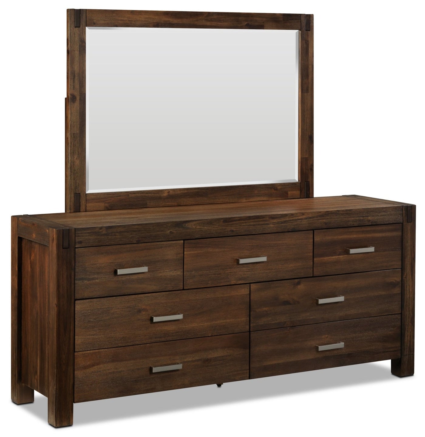 Birmingham 6-Piece King Bedroom Set - Dark Oak