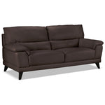 Braylon Sofa and Chair Set - Dark Chocolate