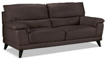 Braylon Sofa and Chair Set - Dark Chocolate