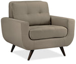 Julian Sofa, Loveseat and Chair Set - Grey